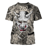 GearHomies Unisex T-shirt Oni Mask 3D Costumes
