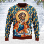 GearHomies Ugly Christmas Sweater Saint Peter 3D Apparel