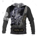 GearHomies Tracksuit Hoodie Pullover Sweatshirt Viking God Vegvisir Symbol 3D Apparel