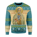 GearHomies Christmas Sweater Saint Peter 3D Apparel