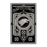 House Stark Game of Thrones Rug Living Room Decoration