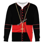 GearHomies Sweatshirt Cardinal JeanLouis Tauran, Black And Red