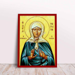 GearHomies Canvas Saint Matrona the Wonderworker of Moscow Greek Byzantine Orthodox Christian
