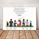 GearHomies Personalized Canvas Those We Love Don't Go, They Walk Beside Us Everday Pet