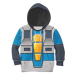 Gearhomies Unisex Kid Hoodie Pullover Sweatshirt Thundercracker 3D Costumes