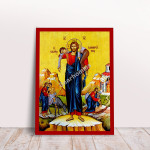 GearHomies Canvas Jesus Christ The Good Samaritan Greek Byzantine Orthodox Christian