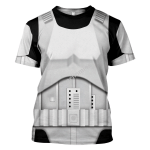 Gearhomies Unisex T-Shirt Stormtrooper 3D Apparel