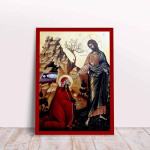 GearHomies Canvas Jesus Showing At Maria Magdalini Greek Byzantine Orthodox Christian
