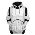 Gearhomies Unisex Hoodie Stormtrooper 3D Costumes