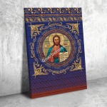 GearHomies Wood Prints Orthodox Christianity Jesus Christ And Bible