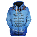 GearHomies Zip Hoodie I Will Call Upon Your Name And Keep My Eyes Above The Waves 3D Apparel