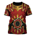 Gearhomies Unisex T-shirt Khorne Lord of Skulls 3D Costumes