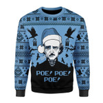 GearHomies Sweater Edgar Allan Poe Christmas