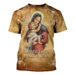 GearHomies T-shirt Blessed Virgin Mary & Jesus