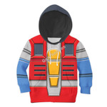 Gearhomies Unisex Kid Hoodie Pullover Sweatshirt Starscream Transfomers 3D Costumes