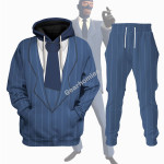 Spy Blue Team TF2 Hoodies Pullover Sweatshirt Tracksuit