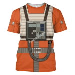 Gearhomies Unisex T-shirt Rebel Pilot 3D Apparel