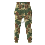 Gearhomies Rhodesian Brushstroke Rhodesian Security Forces 1965 Camo Pattern Sweatpants