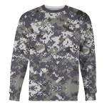 Gearhomies American Navy Working Uniform (NWU) Type I Camo Sweatshirt