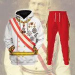 Emperor Franz Joseph I Historical Hoodies Pullover Sweatshirt Tracksuit
