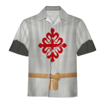 Gearhomies Unisex Hawaiian Shirt Knights With The Order Of Calatrava Historical 3D Apparel