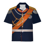GearHomies Hawaiian Shirt Wilhelm II, German Emperor 3D Apparel