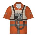 Gearhomies Unisex Hawaiian Shirt Rebel Pilot 3D Apparel