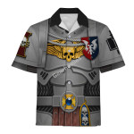 GearHomies Unisex Hawaiian Shirt Grey Knights Captain 3D Costumes