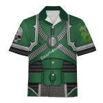 Gearhomies Unisex Hawaiian Shirt Alpha Legion Colour Scheme 3D Costumes