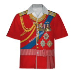 Gearhomies Unisex Hawaiian Shirt Prince Philip, Duke of Edinburgh Historical 3D Apparel