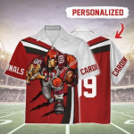 Gearhomies Personalized Unisex Hawaiian Shirt Arizona Cardinals Football Team 3D Apparel