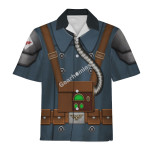 Gearhomies Unisex Hawaiian Shirt Death Korps 3D Costumes