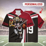 Gearhomies Personalized Unisex Hawaiian Shirt Atlanta Falcons Football Team 3D Apparel