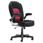 B.C Ergonomic PU Leather Modern 360° Swivel Executive Office Chair