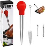 Baster For Cooking, Turkey Baster Stainless Steel Meat Baster