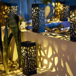 Oriental Garden Lamp : Beautiful Oriental Led Lamps Give A Magical Light Effect
