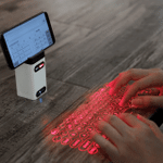 Wireless & Virtual Laser Projector Keyboard For Phone & Computer Using Bluetooth