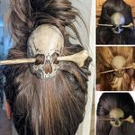 Retro Punk Metal Skull Hairpins Hair clips for Women Holloween Decoration Hair Sticks Headwear Hairclip Hair Accessories Gifts