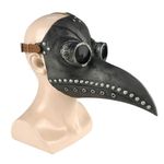 Leather Plague Doctor Mask for Halloween
