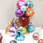 Christmas Tree Decorations LED Strings Christmas Stocking Balls Bells Dolls Candys for Ornament
