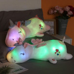 Light Up Unicorn Pillow Plush 3D Stuffed Animal 60cm