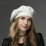 Women Girl Beret French Artist Warm Wool Winter Beanie Hat