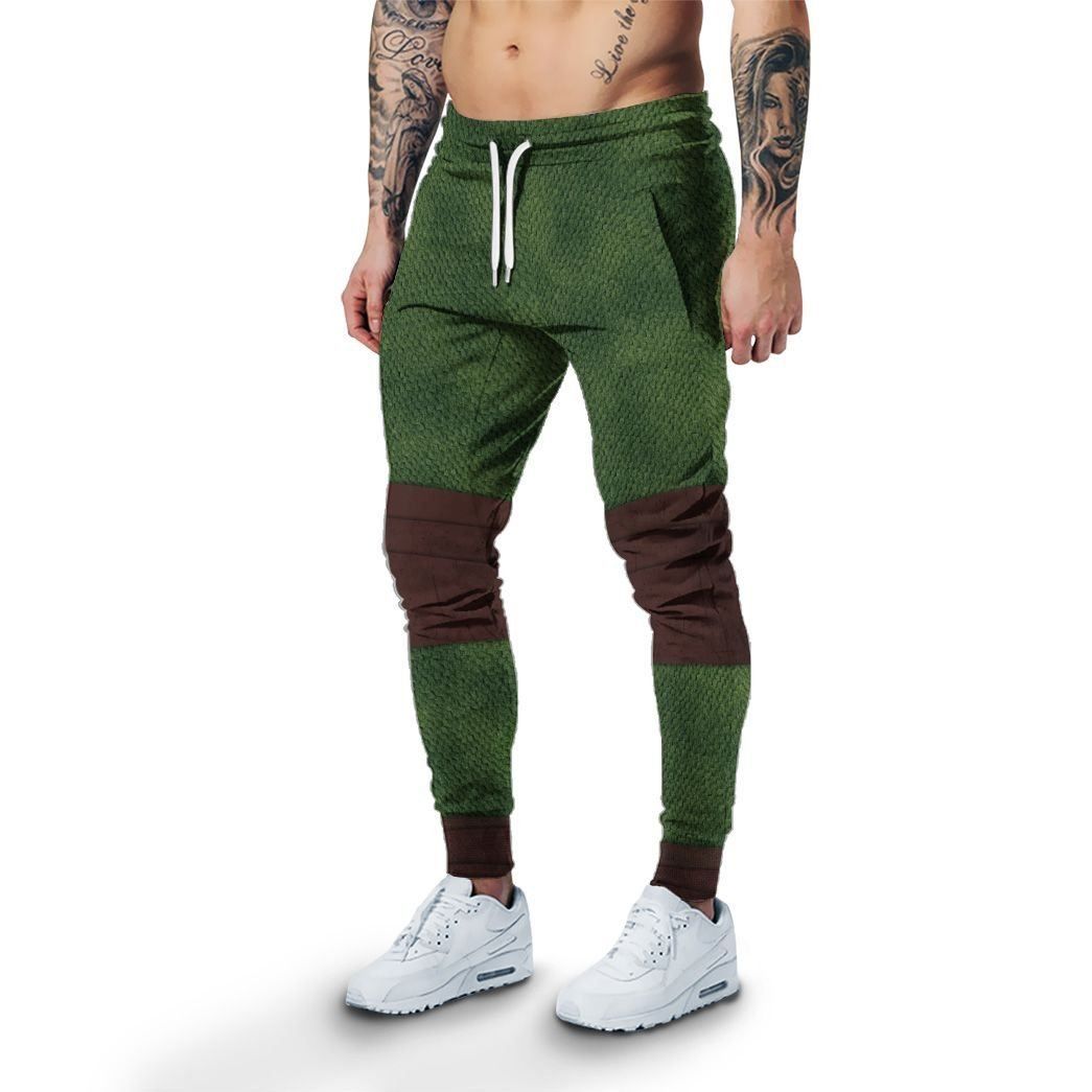 Gearhumans 3D Leonardo TMNT Cosplay Custom Sweatpants - Gearhumans 