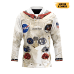 Gearhumans 3D Armstrong Spacesuit Custom Name Hockey Jersey