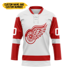 Gearhumans 3D Detroit Red Wings NHL Custom Name Custom Number Hockey Jersey