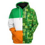 Gearhuman 3D Irish St Patrick Day Tshirt Hoodie Apparel GB24021 3D Apparel Hoodie S