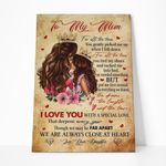 Gearhumans Gearhuman 3D To My Mom I Love You with A Special Love Canvas GJ010418 Canvas 1 Piece Non Frame M