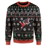 Ugly Christmas Santa Custom Sweater Apparel HD-AT20111914 Ugly Christmas Sweater Long Sleeve S