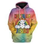 Gearhuman 3D Not Today Jesus Custom T-Shirts Hoodies Apparel HD-AT1302206 3D Custom Fleece Hoodies Hoodie S