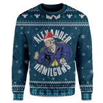 Ugly Alexander Hamilguns Custom Sweater Apparel HD-AT12111917 Ugly Christmas Sweater Long Sleeve S